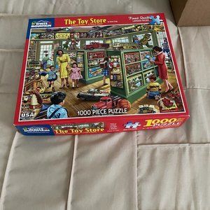 White Mountain Puzzle 1000 Piece, "The Toy Store"